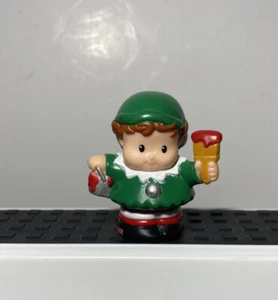 Fisher Price Little People Casa de Pan de Jengibre Navidad Elfo Pintura Roja - Imagen 1 de 4