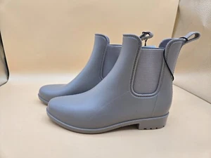 Women's Chelsea Rain Boots Taupe Size 7 "A New Day" - Picture 1 of 5