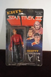 Star Trek III Ertl Toys Scotty Action Figure 1984 NOS Sealed - Picture 1 of 2