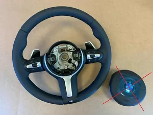 BMW F01 F02 F03 F06 F07 F10 F11 F12 F13 OEM USA M Steering Wheel PADDLES VIBRO - Picture 1 of 12