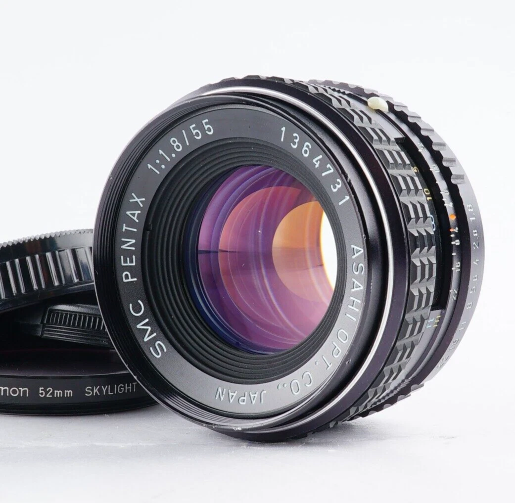 Pentax SMC f/1.8 Camera Lenses 55mm Focal for sale - eBay