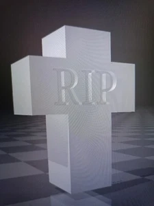 Abdeckkappe GRABSTEIN - KREUZ Schutzkappe Anhängerkupplung Schutz - Bild 1 von 2