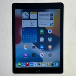 Apple iPad Air 2 128GB Wi-Fi 9.7 in Space Gray - Picture 1 of 4