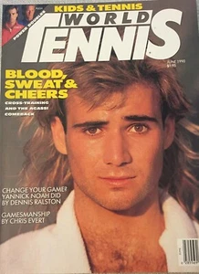World Tennis - Blood Sweat & Cheers- June 1990 - Picture 1 of 3