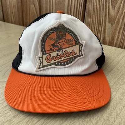 Vintage Baltimore Orioles Patch Hat 1983 World Series Champions 30th Anniversary - Image 1 of 4