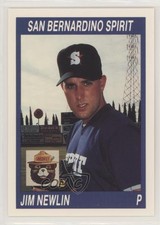 1990 Cal League California League Jim Newlin #89