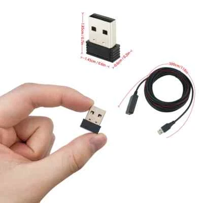 USB ANT+ Stick Dongle ANT Transmitter Receiver for Bicycle Computer Transmission - Image 1 of 4