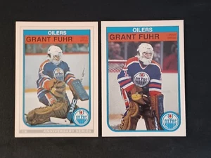 1992/93 O-PEE-CHEE GRANT FUHR ANNIVERSARY SERIES #15 1982/83 REPRINT - Picture 1 of 3