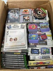 Video Game Mixed  Lot of 93  Untested Wii, Xbox, Playstation Read - Picture 1 of 15