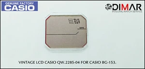 Ersatz Vintage Original LCD Display Casio QW-2285-04. NOS Für Casio BG-153 - Picture 1 of 1