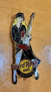 HARD ROCK CAFE 2008 HOUSTON SEXY GRADUACIÓN NIÑA PIN EDICIÓN LIMITADA HRC - Imagen 1 de 1