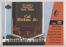 2007 Upper Deck Cal Ripken Jr Commemorative Box Set Cal Ripken Jr #29 HOF