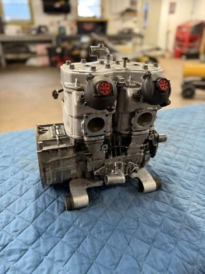 Ski-Doo MXZ GSX GTX 600 HO SDI Engine Motor 400509768 American Sled Parts FB - Image 1 of 4