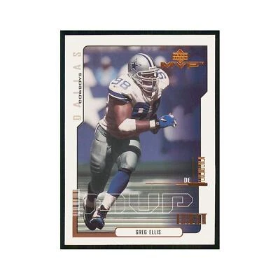 2000 Upper Deck MVP Greg Ellis Cowboys #49 - Image 1 of 3