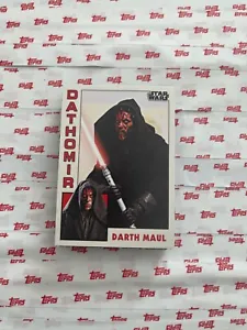 🔥DARTH MAUL 2023 Topps TBT #13 STAR WARS 1984 #13 DATHOMIR 🔥 - Picture 1 of 2