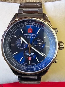 Swiss Military Hanowa Afterburn Sapphire Chronograph Men's Watch SMWGI0000304 - Picture 1 of 8
