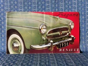 1956 Renault Fregate Original Large Sales Brochure for U.S. / Canadian Market - Picture 1 of 5