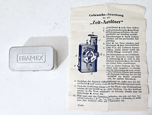 Vintage Framex Vintage Camera Timer Made in Germany Estate - Picture 1 of 9