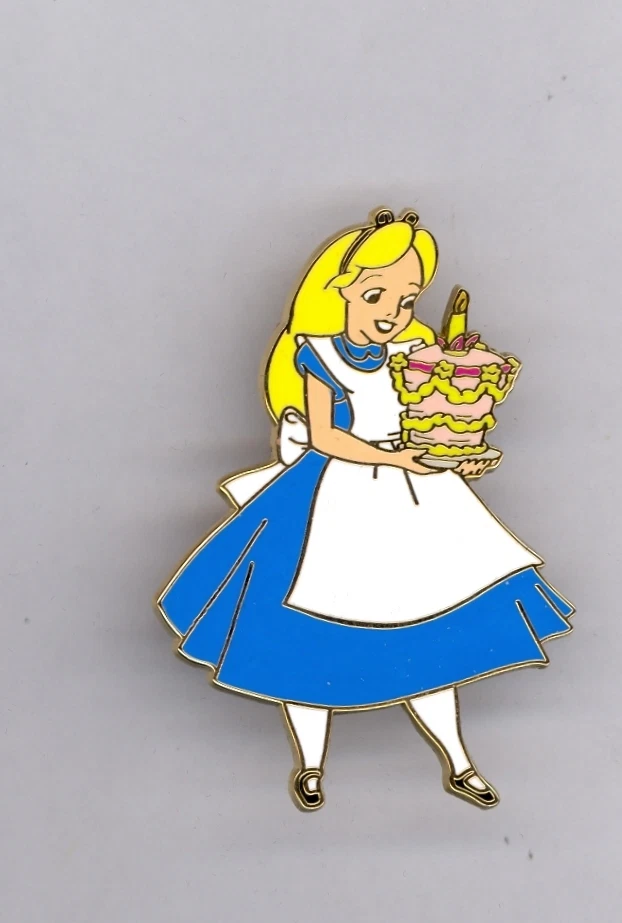 Disney Shopping Alice in Wonderland Unbirthday or Birthday Cake LE 250 Pin - Image 1 of 1