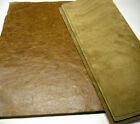 Leather panels 3 pieces large,Top Quality 18"x 24" Mustard