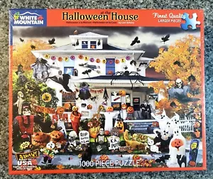 NEU White Mountain HALLOWEEN IM HAUS 1000-teiliges Puzzle Lori Schory - Bild 1 von 6