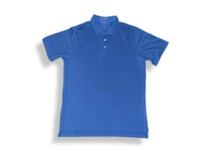 Polo de golf deportivo B Draddy logotipo de Alotian Club azul, talla L - Imagen 1 de 8