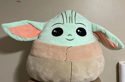 Squishmallow Star Wars the Mandalorian, Grogu, The Child, Baby Yoda, 20" - Image 1 of 4