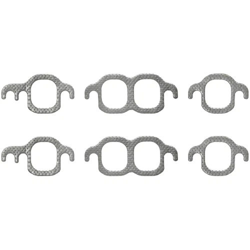 MS9275B Felpro Set of 6 Exhaust Manifold Gaskets for Chevy Olds Suburban Cutlass - Image 1 of 1