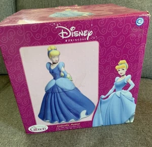 New Gibson Disney Cinderella Moment Cookie Jar 12” Open Box - Picture 1 of 5