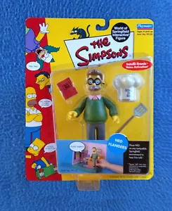 NED FLANDERS THE SIMPSONS SERIES 2 PLAYMATES PERSONAGGIO 5 POLLICI - Foto 1 di 2