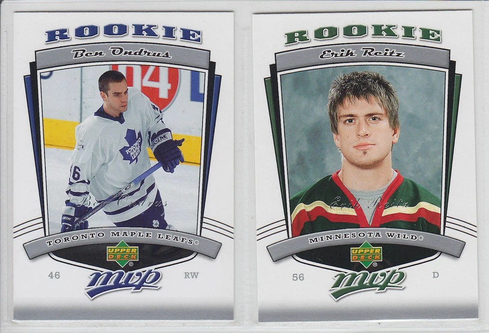 2006-07 UD MVP BEN ONDRUS RC #323 Rookie Upper Deck Maple Leafs - Image 1 of 1