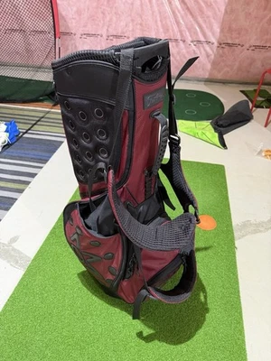 Bolso de pie Scotty Cameron Pathfinder rojo granate Foto 1 de 4