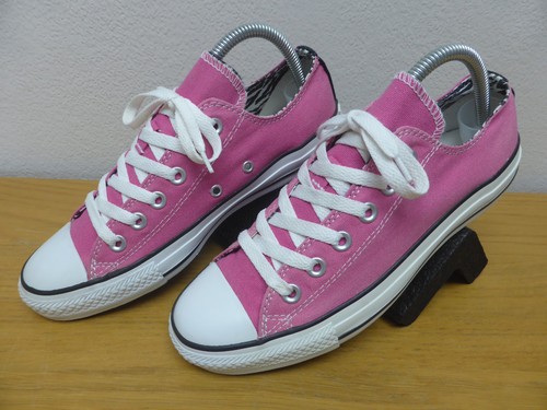 Converse All Star rosa con stampa zebrata basse taglia 6 UK 8 US 39 EUR 135561C