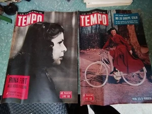 RIVISTA TEMPO LOTTO .N.14 - 15 /1952 RINA FORT , PRIMA GITA DI PRIMAVERA - Foto 1 di 1