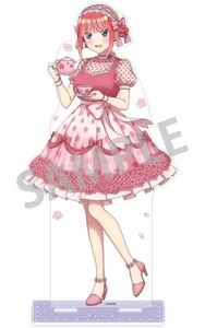 Nino Nakano Big Acrylic Stand Sakura Afternoon Tea 11.8in Used Five Divas - Picture 1 of 1