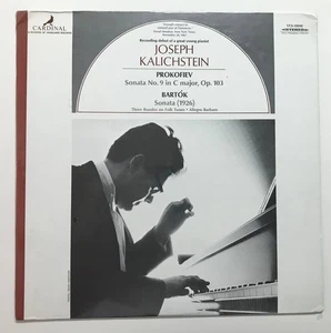 JOSEPH KALICHSTEIN: Prokofiev Sonata No. 9 (Vinyl LP Record Sealed) - Picture 1 of 2