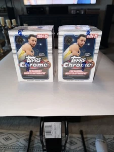 2024-25 Topps Chrome Basketball Value Blaster Box - 2 Boxes - Picture 1 of 2