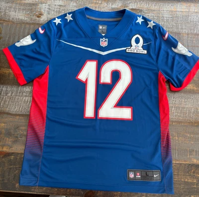 Camiseta deportiva Tom Brady Buccaneers Nike Royal 2022 NFC Pro Bowl Game - Grande - RARA Foto 1 de 4