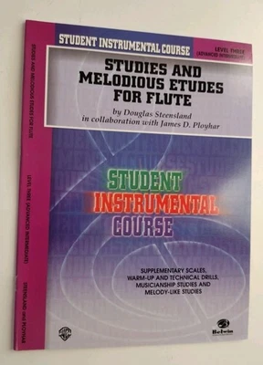 STUDENT INSTRUMENTAL COURSE STUDIES AND MELODIOUS ETUDES By Steensland & Ployhar - Image 1 of 4