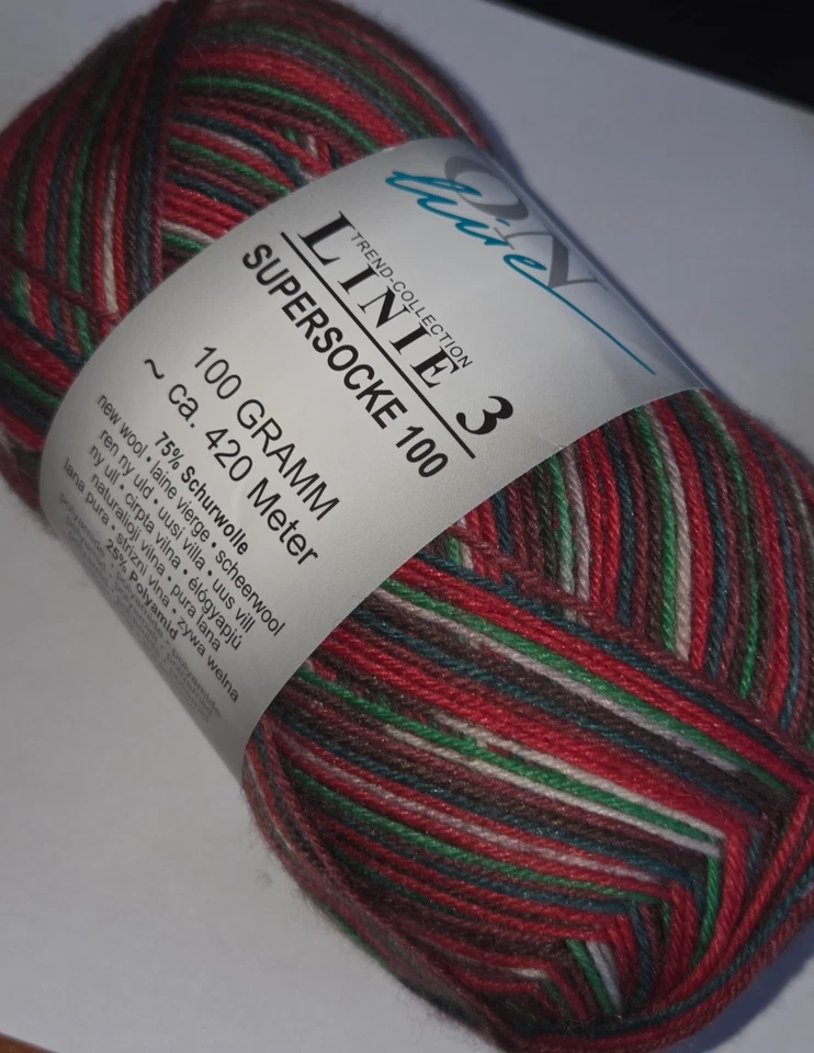 ONLINE KK ONline Supersocke Color Weihnachtsedition 3115