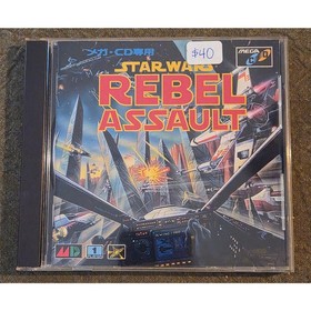 Star Wars: Rebel Assault &ndash; Sega Mega-CD &ndash; 1994 Japan Import NTSC-J &ndash; LucasArts