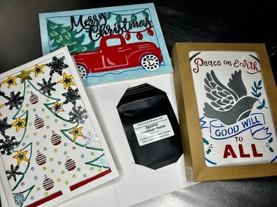 Sourdough Card Set | Easy DIY Christmas Gifts | 5 Starters & Cards Ready to Send - Image 1 of 4