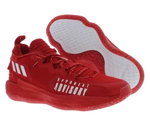 Adidas Dame 7 EXTPLY Herrenschuhe Größe 13, Farbe: Scarlet/Cloud White/Silver - Bild 1 von 5