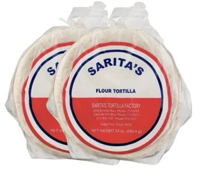 Tortillas de harina Sarita’s (paquete de 2) 24 unidades cada bolsa - Imagen 1 de 1