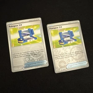 Pokegear 3.0 186/198 (x2) Sv01: Scarlet & Violet Base Set Reverse Holo - Picture 1 of 3