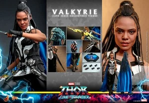 Hot Toys Valkyrie 1:6 Scale Figur Thor Love & Thunder Tessa Thompson MMS673 Neu - Bild 1 von 18
