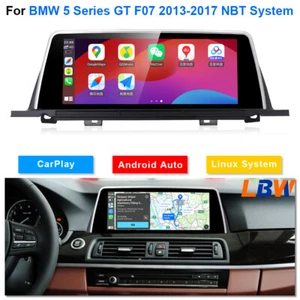 10.25'' Car Linux Screen For BMW 5 Series GT F07 2013-17 NBT System Navi Player - Picture 1 of 12