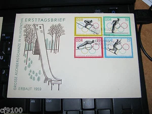 Germany DDR 1964 Innsbruck Winter Olympics FDC - Picture 1 of 1