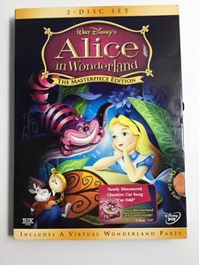 Alice in Wonderland (DVD, 2004, 2-Disc Set, The Masterpiece Edition) - Photo 1/3