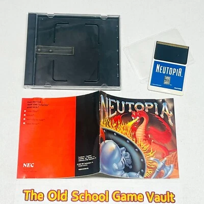 Neutopia - Complete w/ Manual & Sleeve - Turbografx 16 Game TG - Image 1 of 4